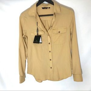 Massimo Dutti Long Sleeve Button Down Shirt